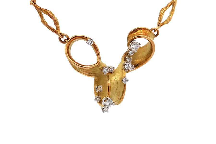 リング K18 約17号 ダイヤ1.03ct@1 の買取実績｜最新相場で高価